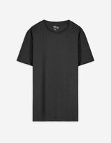 T-Shirt - Rundhals-Ausschnitt - schwarz
