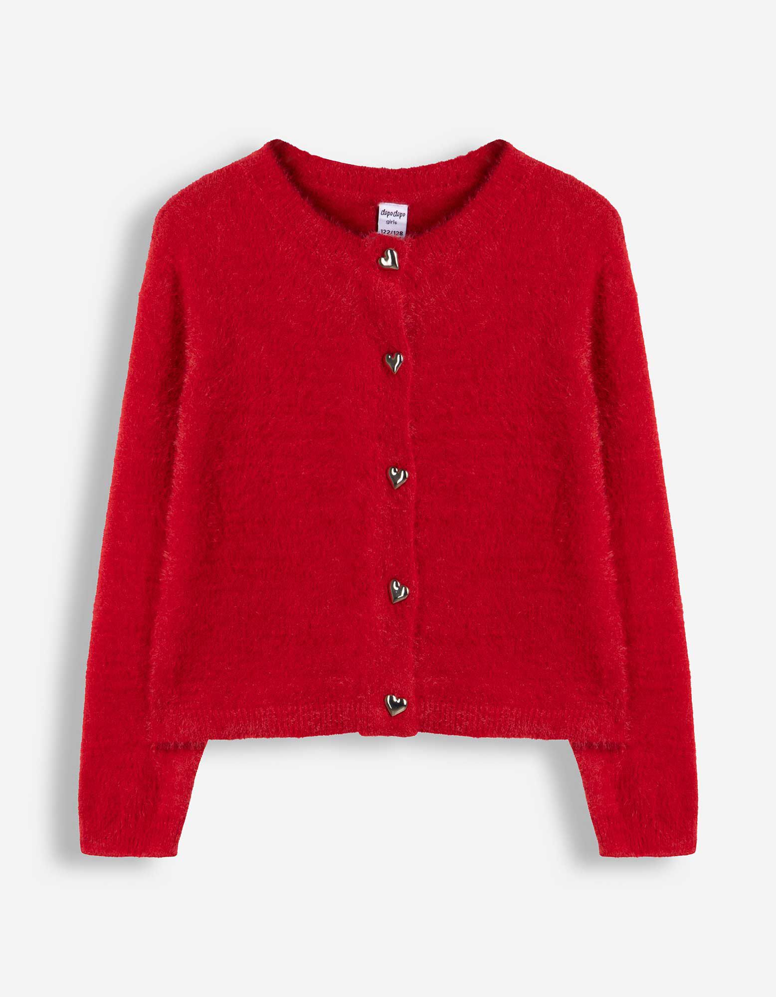 Vest - Zacht materiaal - rood