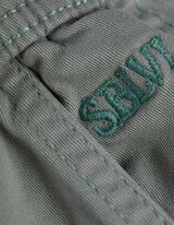 Chino šortky - Směs bavlny - tyrkysova