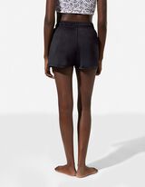 Badehose - Elastischer Bund - Schwarz