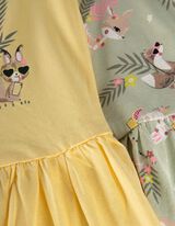 Haljina - svetlo-zuta