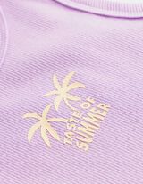 Top sans manches - D&eacute;coupes - ros&eacute; tendre 