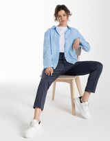 S&auml;rkpluus - Oversized Fit - helesinine