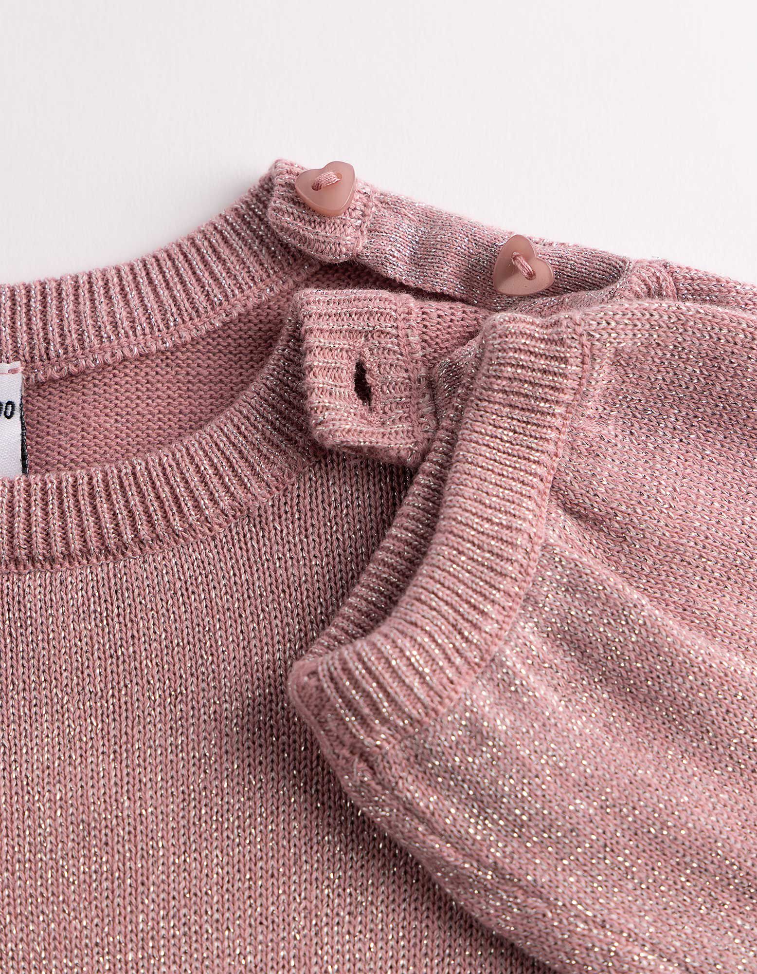 Kleid - Feinstrick - Rosa