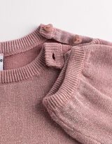 Kleid - Feinstrick - Rosa