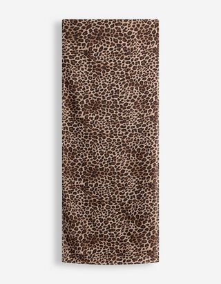 Tuch - Leopardenmuster - hellbraun