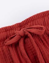 Jupe - Unicolore - Rouge foncé