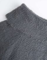 Bliuzonas - &bdquo;Carmen&ldquo; stiliaus i&scaron;kirptė - tamsiai pilkas