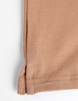 Marškinėliai - Priekinė spauda - smelio spalvos