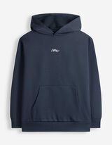 Hoodie - Oversized fit - Donkerblauw