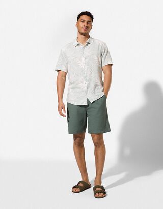 Shorts - einfarbig - Hellgr&uuml;n