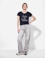 T-Shirt - Print - dunkelblau