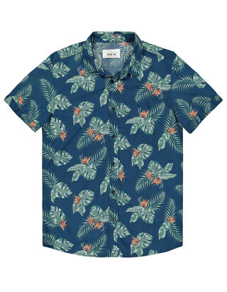 Herren Hemd mit floralem Muster