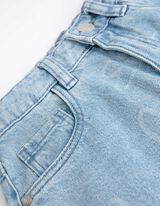 Laserowy nadruk - jasny niebieski