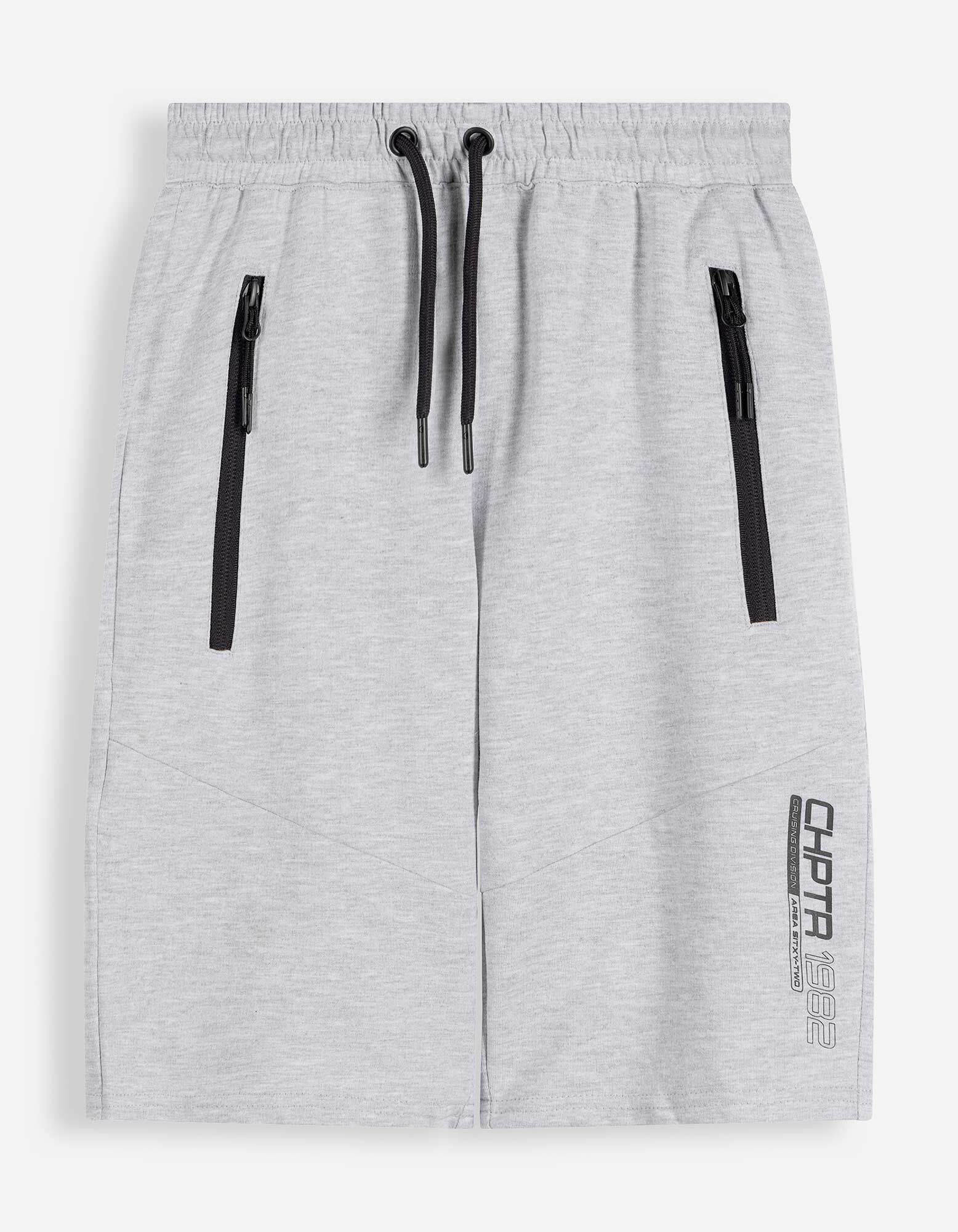 Bermuda  - Imprim&eacute; - Gris