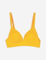 Top bikini - Coppe imbottite - giallo