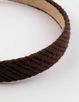 Haarschmuck - einfarbig - Dunkelbraun