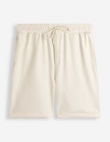 Short - Piqu&eacute; - Blanc cass&eacute;