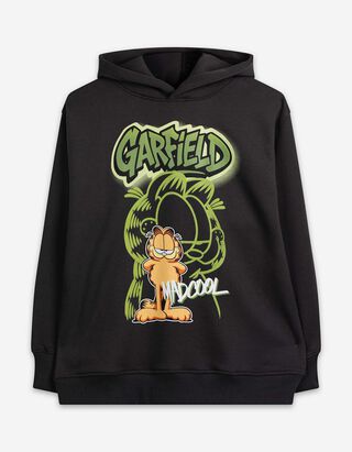Hoodie - Garfield - dunkelgrau