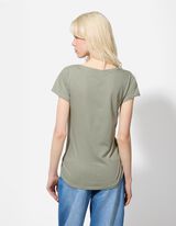 T-shirt - Glitterprint - groen