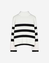Maglione - Spalle spioventi - bianco