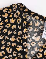 Térdig érő ruha - LENZING™ ECOVERO™ - fekete