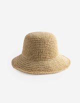 Strohhut - beige