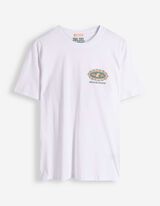 T-Shirt - R&uuml;ckenprint - wei&szlig;