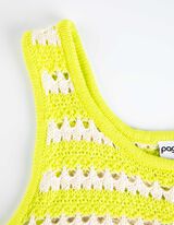 Ujjatlan felső - Perfor&aacute;lt k&ouml;t&ouml;tt - vilagos zold