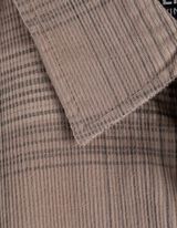 Hemd - Cord - grau