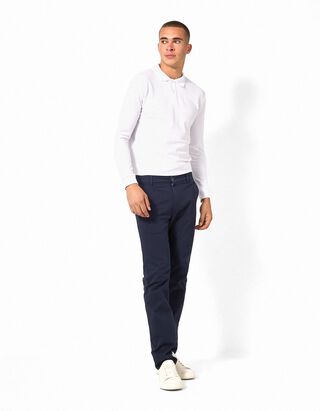 Chinohose - Slim Fit - Dunkelblau