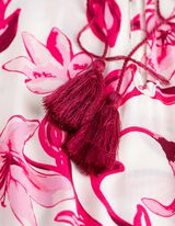 Šaty - Celoplošný vzor - pink