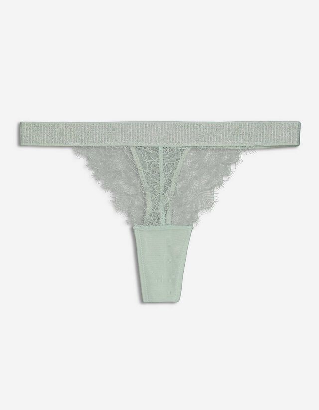 Tanga - Pizzo - verde chiaro