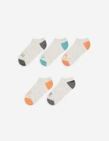 Calze sneakers - Confezione da 5 pezzi