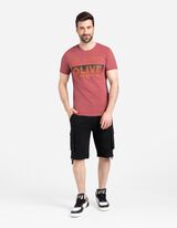 Cargoshort - Straight fit - zwart