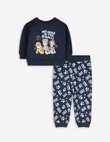 Pyjama Set aus Sweatshirt und Hose - Paw Patrol - dunkelblau