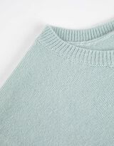 Hossz&uacute; ujj&uacute; felső - K&ouml;t&ouml;tt ruha - t&uuml;rkiz