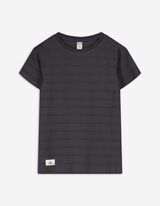 T-Shirt - einfarbig - dunkelgrau
