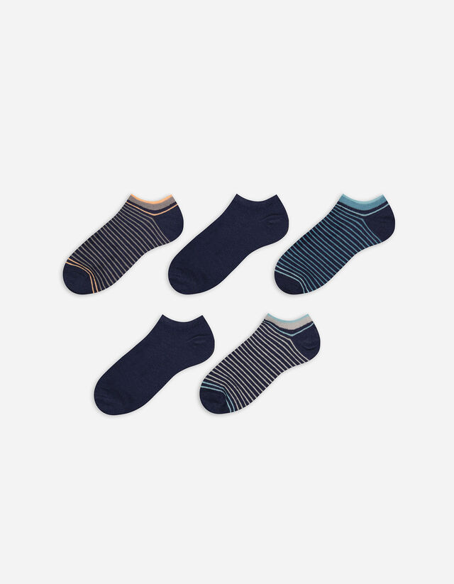 Sneakersocken - 5er-Pack