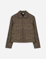 Veste - raccourci - Brun