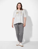 T-Shirt - Print - weiß