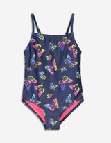 Costume da bagno - Stampa allover - blu scuro