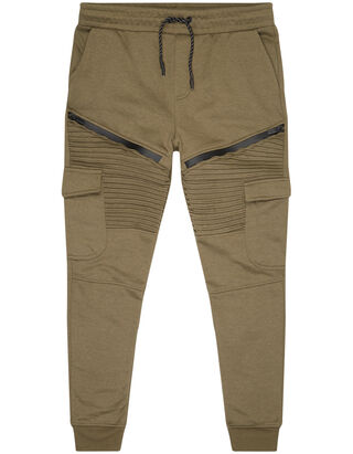 Herren Sweatpants im Biker Look 