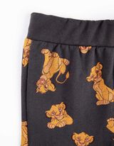 Set tricou și pantaloni - Regele leu - Alb