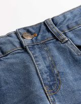 Dž&iacute;nov&eacute; &scaron;ortky - středně modr&yacute; denim - modra