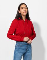 Giacca - Cappuccio con coulisse - rosso