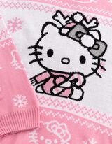 Pullover en tricot - Hello Kitty - rose