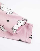 Legging - Print all-over - lila