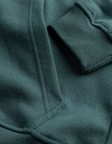 Sweatshirt - Kapuze - dunkelgr&uuml;n