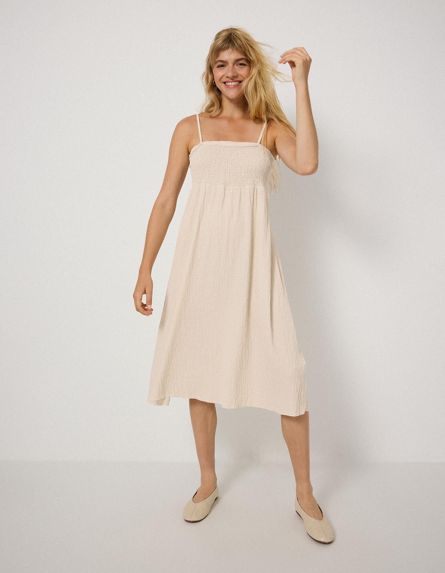 Jurk - Beige
